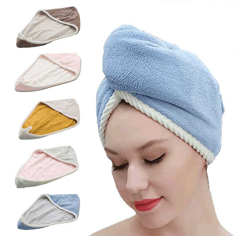 DrySwift Ultra - Absorbent Microfiber Hair Towel - pakautostore